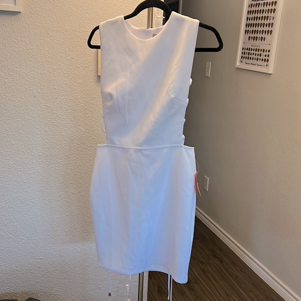 NWT ASOS Size 8 Lace-Up Sides Sexy Mini Dress